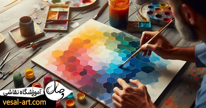 ترکیب رنگ های مکمل در نقاشی